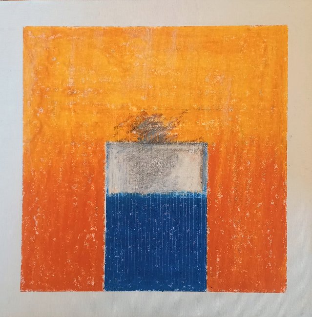 Louis de Jager - BLUE ON ORANGE